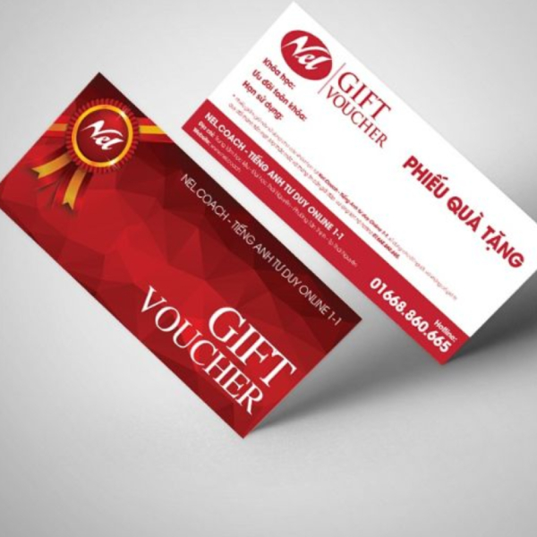 In voucher - Công Ty TNHH In Ấn Kỹ Thuật Mới Tân Hoa Mai